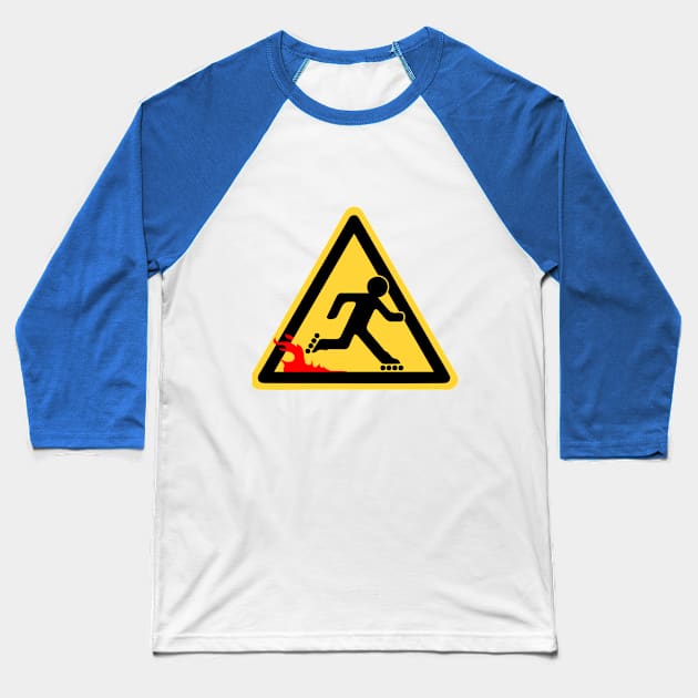 Roller Zone Baseball T-Shirt by tenebrae